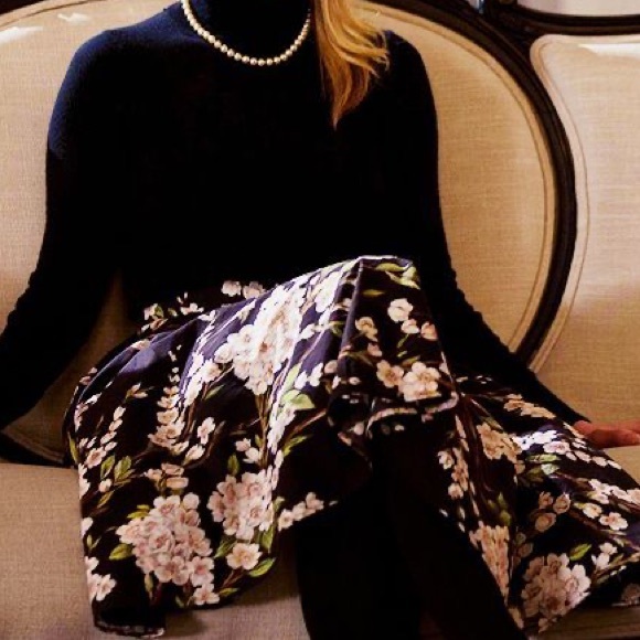 Dolce & Gabbana Floral Print Skirt - Picture 1 of 4